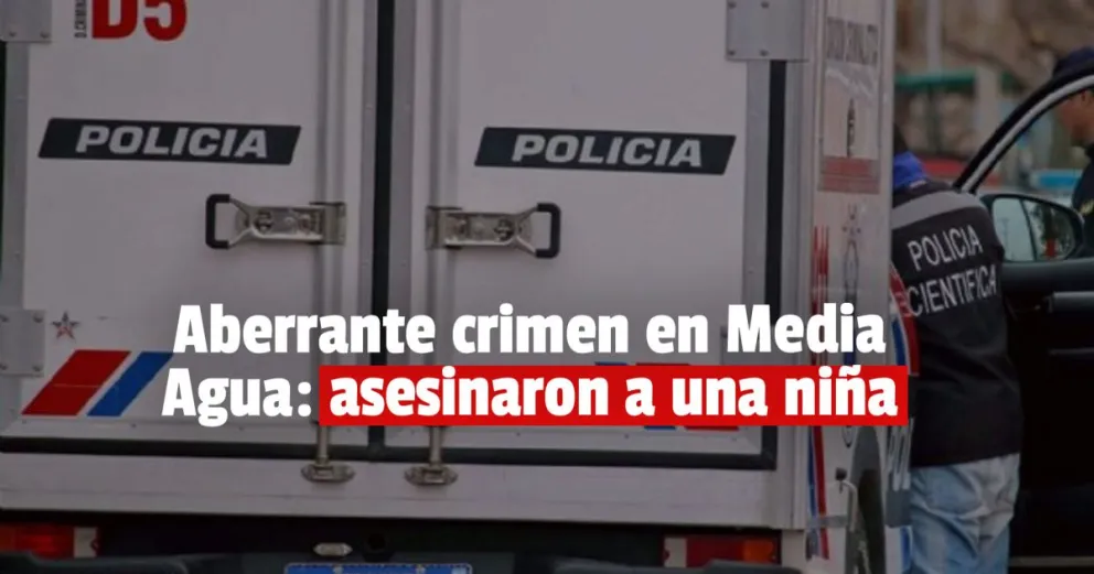 Asesinaron a una niña de 13 años en Media Agua
