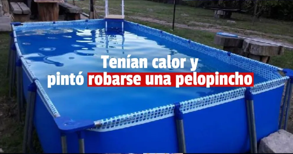 Querían hacerle frente al calor y terminaron detenidos