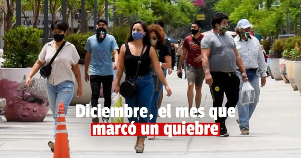 Finalizó diciembre con un total de 1162 contagios en San Juan
