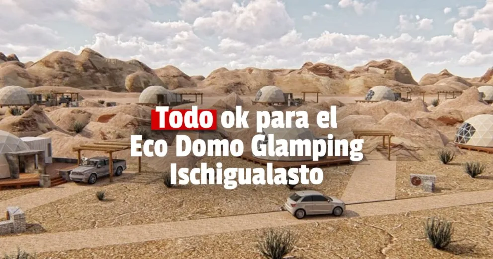 Eco Domo Glamping Ischigualasto: una empresa se presentó a la licitación