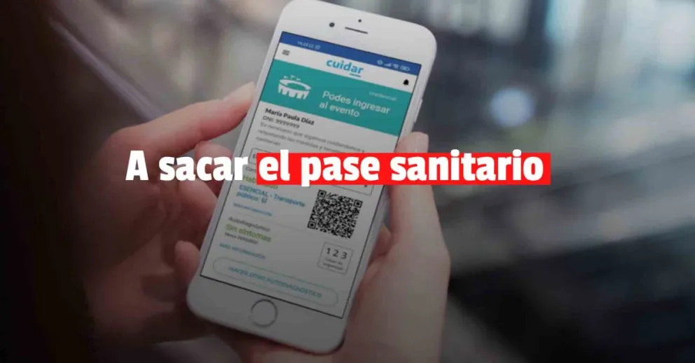 Ya rige el Pase Sanitario en San Juan