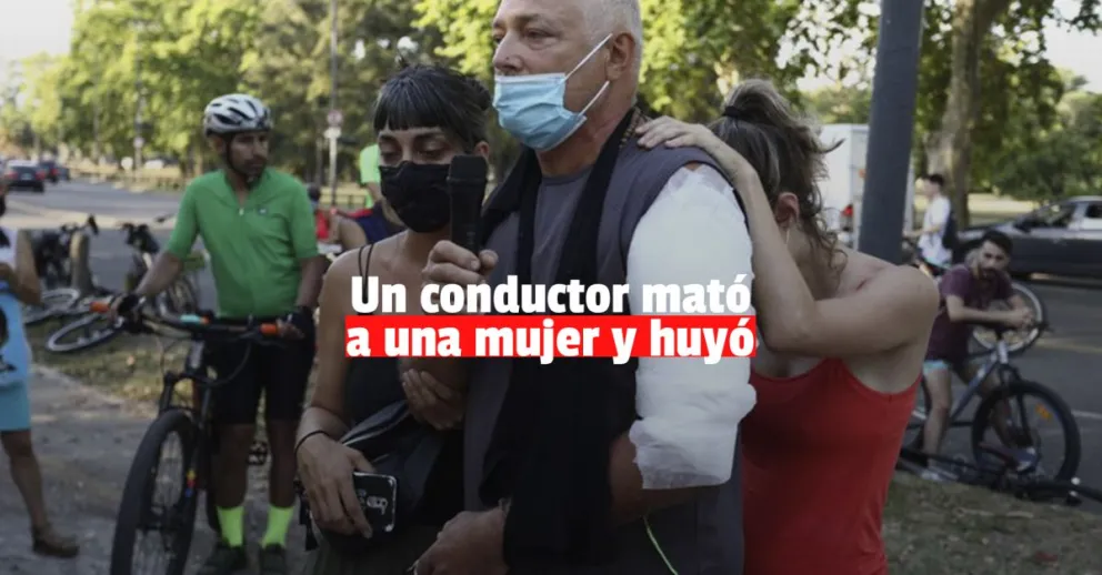 El relato de la pareja de la ciclista que murió tras ser atropellada en los Bosques de Palermo