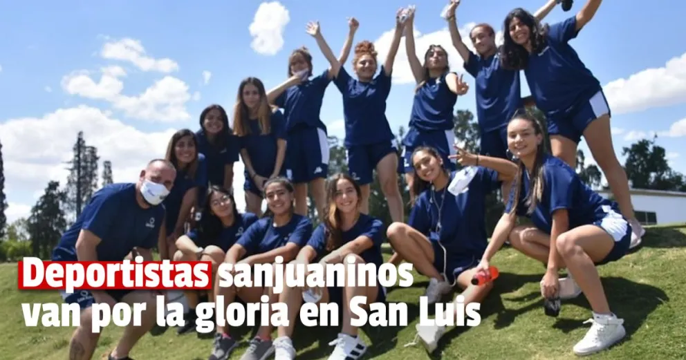 San Juan ya se encuentra en San Luis para disputar los Juegos Binacionales 2021