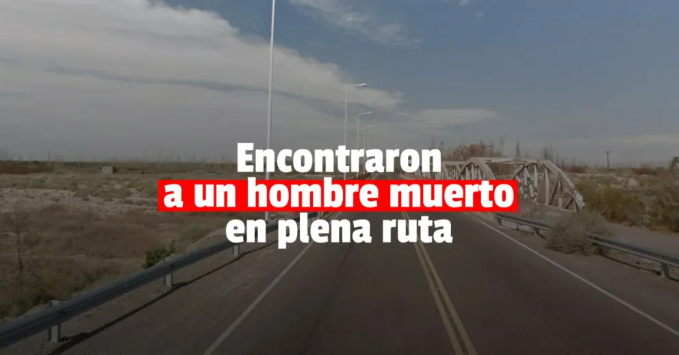 Encontraron a un hombre muerto al costado de la ruta e investigan si fue un siniestro vial