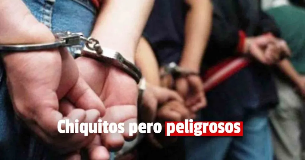 Tres allanamientos y menores detenidos por robo