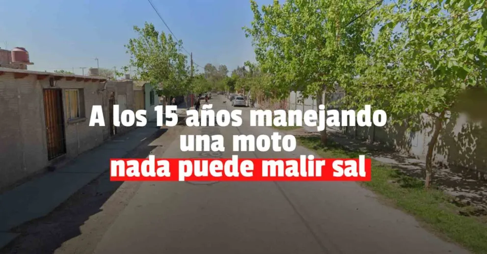 Un chico de 15 años, protagonista de un siniestro vial 