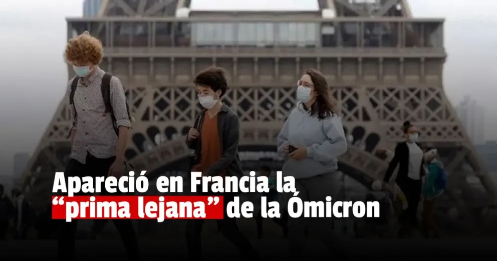Detectaron en Francia una nueva mutación de la variante Ómicron 