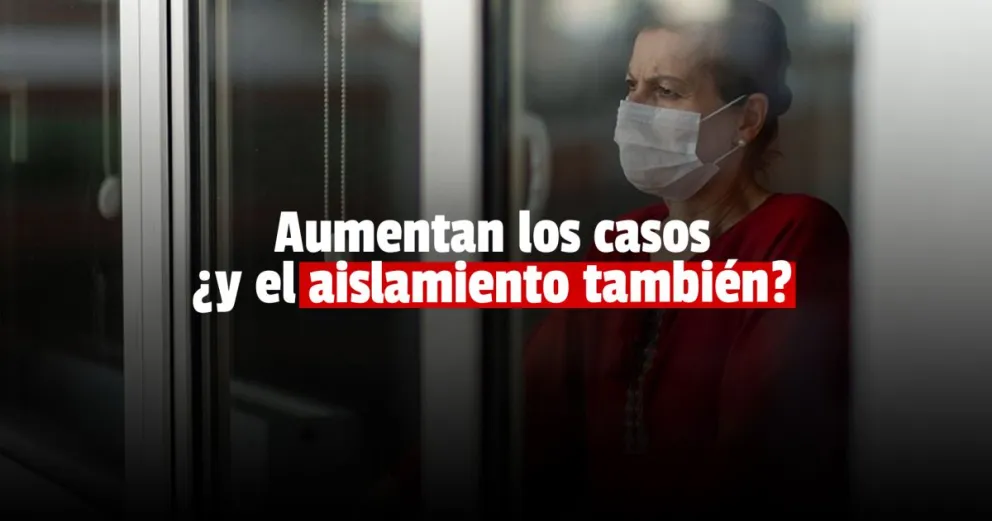 La OMS recomendó aislamientos de 14 días para frenar la circulación de Covid
