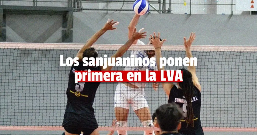 Comienza la Liga Argentina de Vóleibol con tres equipos sanjuaninos