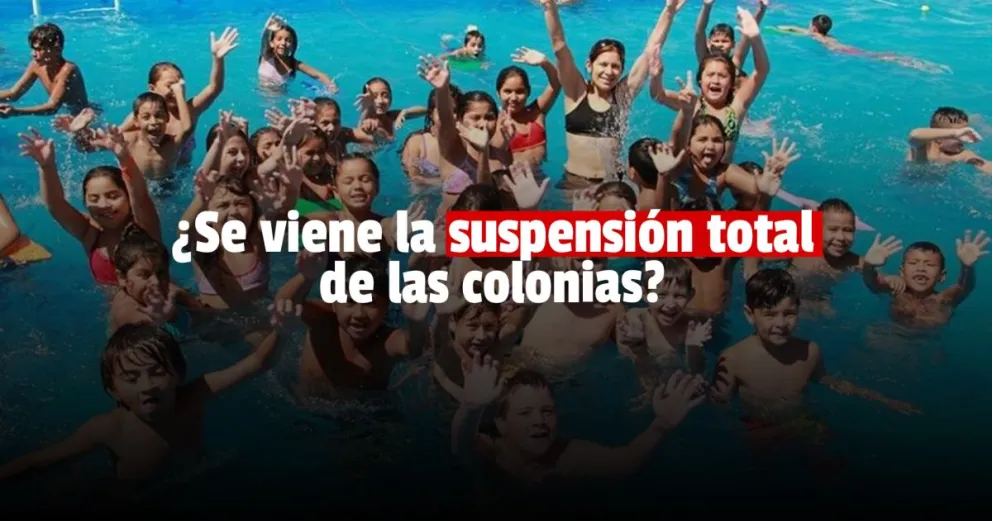 Evalúan suspender las colonias de verano en toda la provincia 