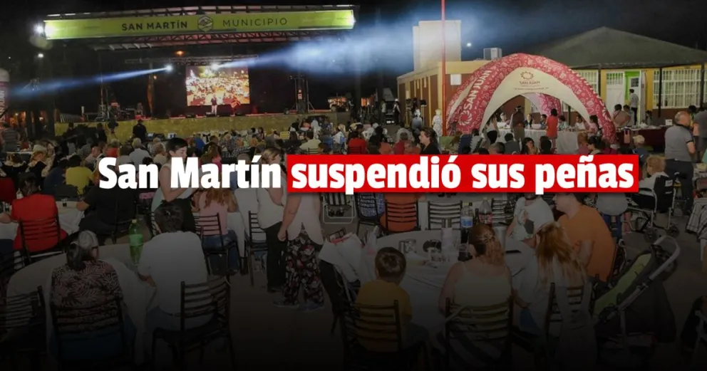 Por la ola de casos de Covid, suspendieron las Peñas de la Familia