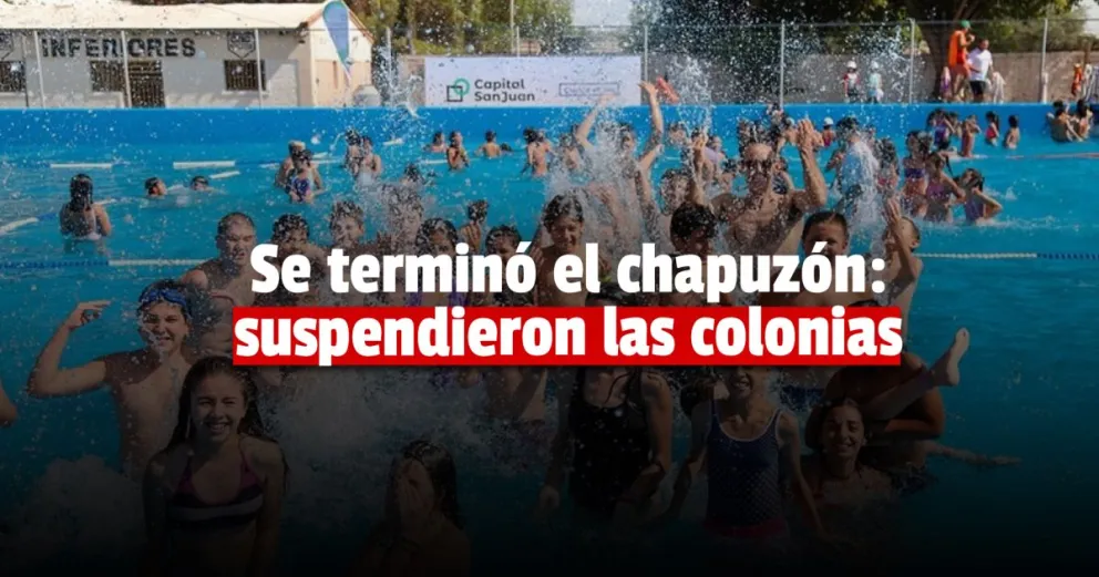 Suspendieron las colonias de verano en toda la provincia