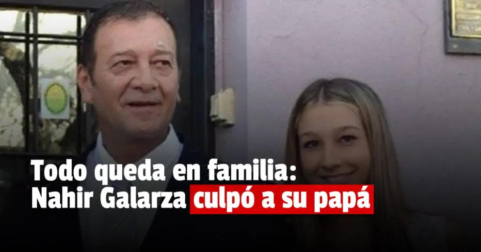 Nahi Galarza asegura que su padre mató a Fernando Pastorizzo 