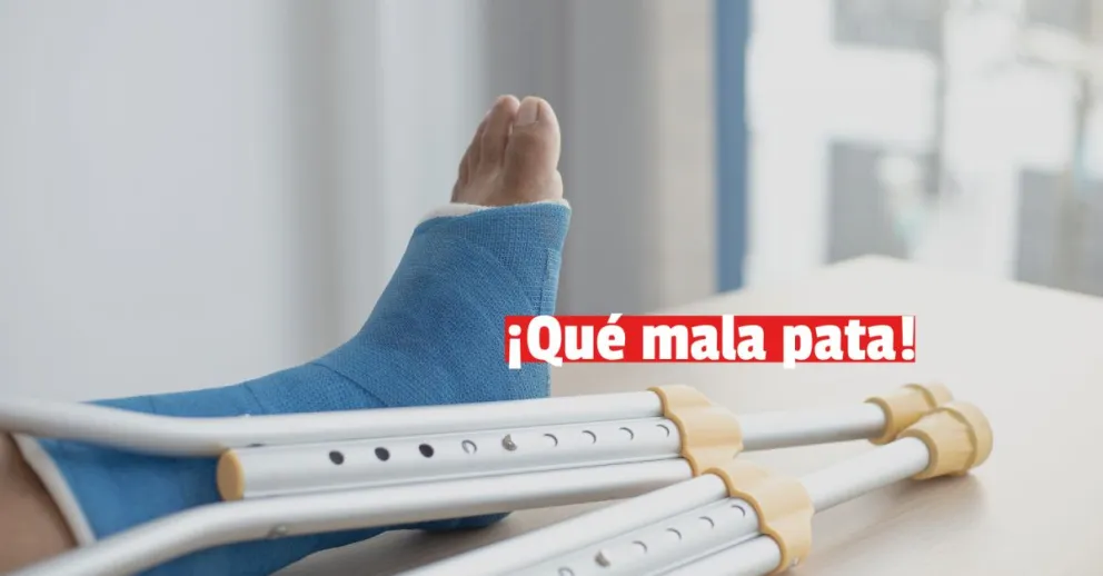 Siniestro vial dejó a un motociclista internado 