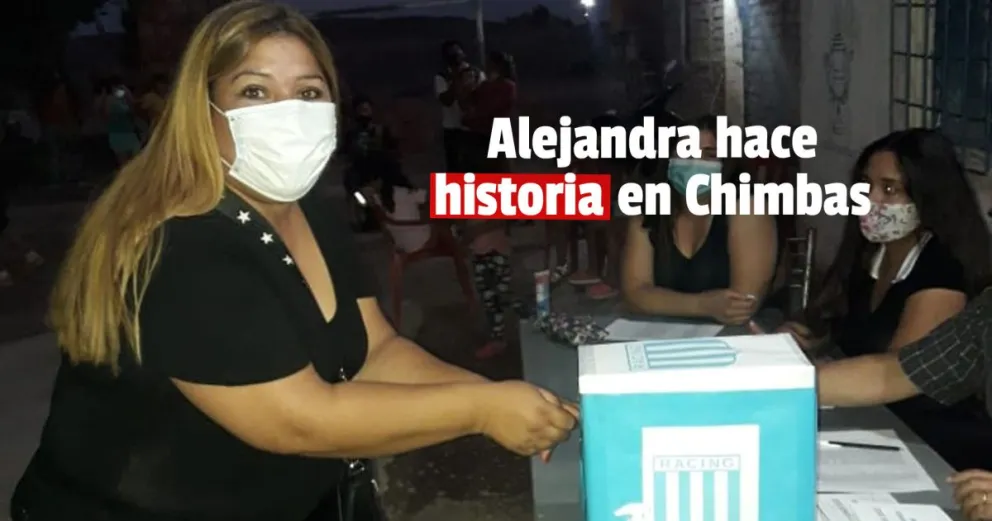 Una mujer fue electa por primera vez en Chimbas para dirigir un club de fútbol
