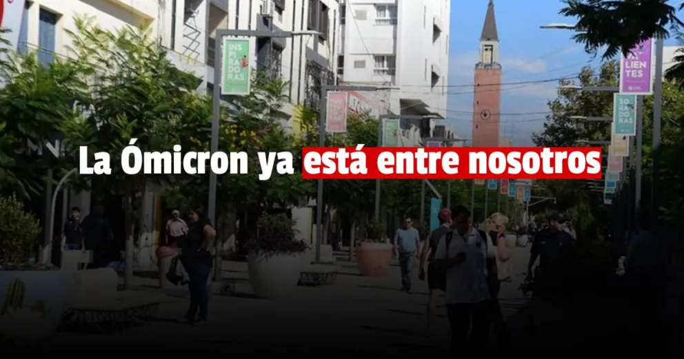 Confirmaron la circulación comunitaria de la variante Ómicron en San Juan 