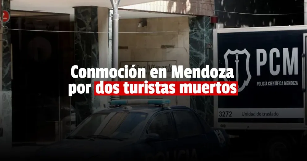Encontraron muertos a dos turistas en un apart hotel de Mendoza