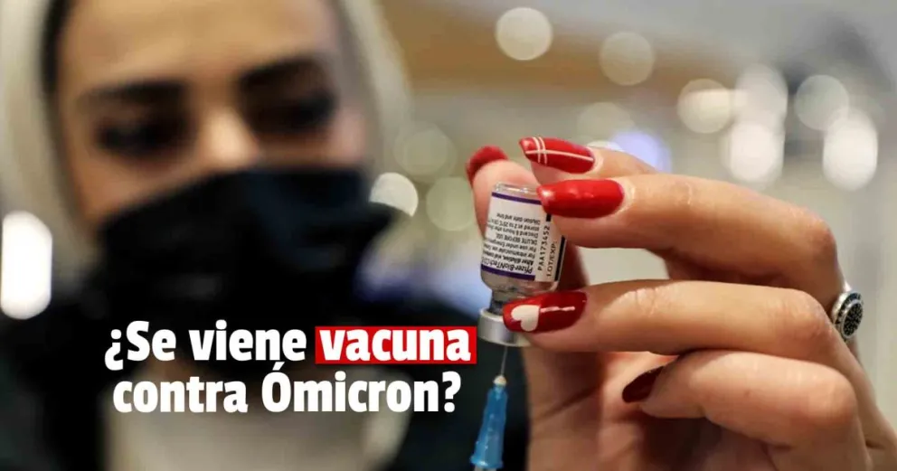 Pfizer anunció que tendrá lista en marzo una vacuna contra Ómicron