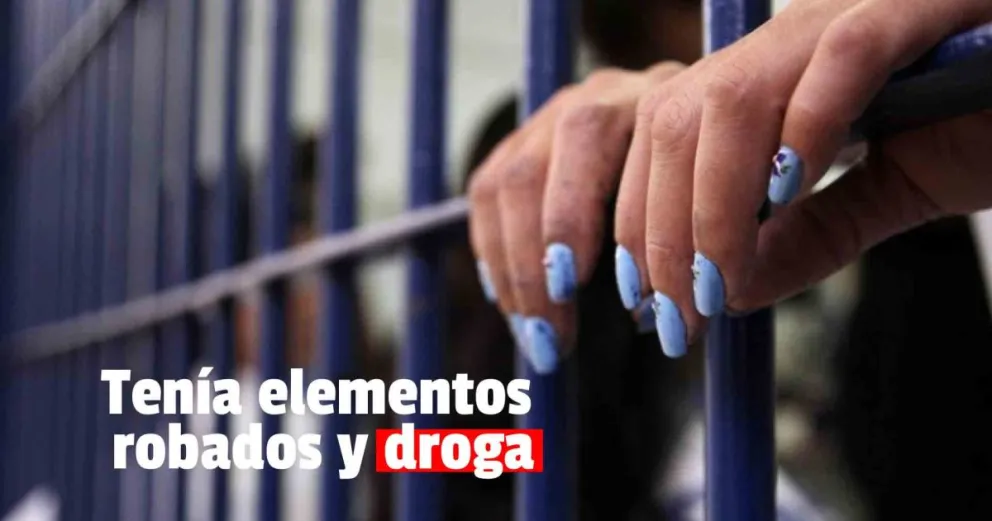 Buscaban elementos robados y encontraron cocaína