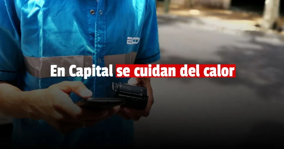 Los servicios en Capital cambian de horario por la ola de calor 