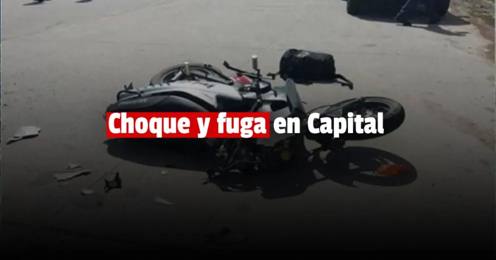 Un automovilista chocó a una mujer y se dio a la fuga