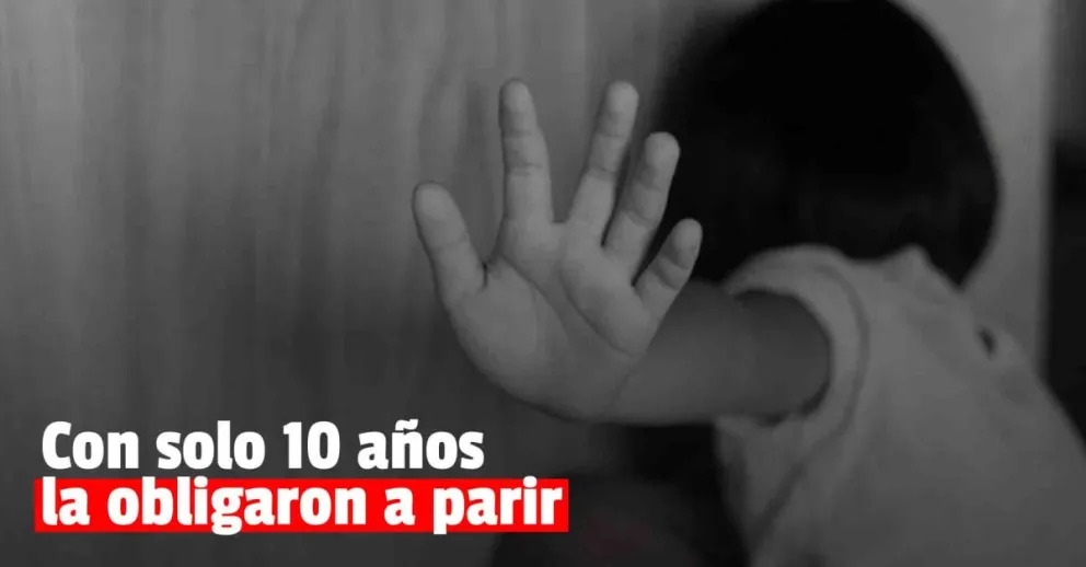 Obligaron a una nena de 10 años abusada a dar a luz