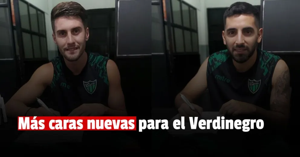 San Martín sigue renovando su plantel