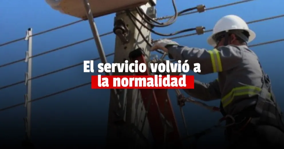 Energía San Juan confirmó que restituyó el servicio a todos los usuarios de Santa Lucía