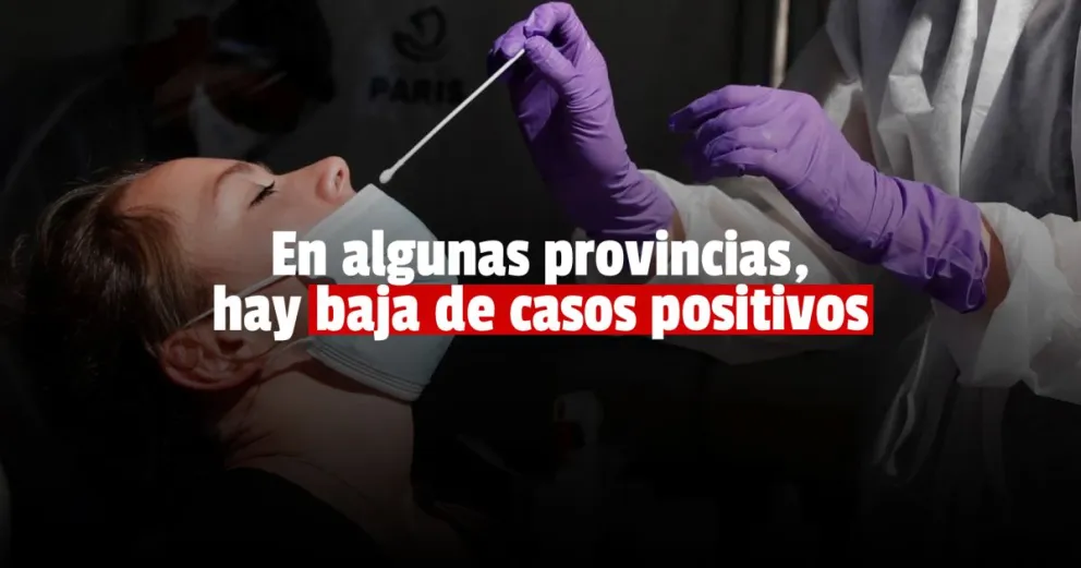 En las provincias donde estalló Ómicron comienza a desacelerarse el aumento de contagios
