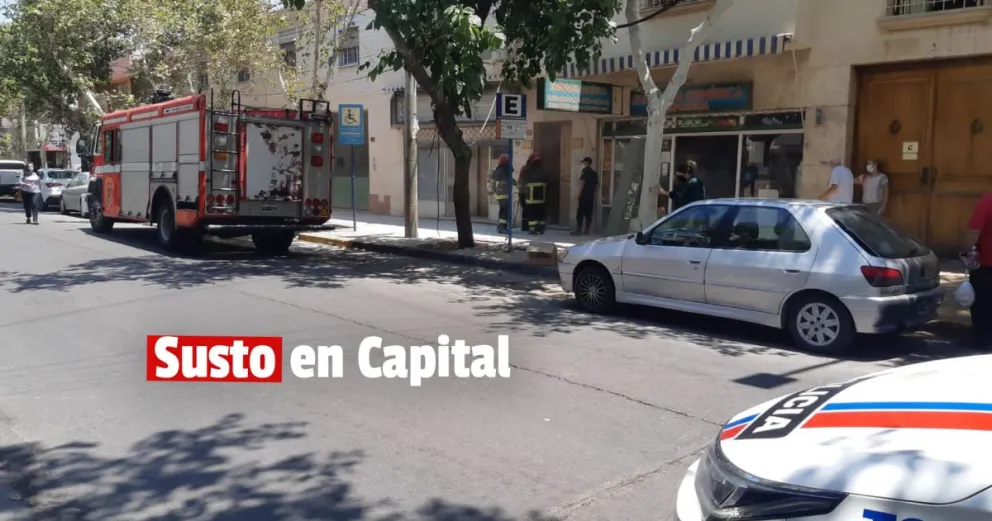 Susto en Capital por el incendio de una vivienda 