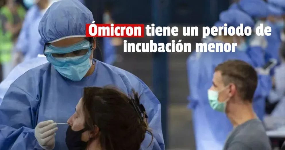 Los síntomas de Ómicron tardan menos en aparecer