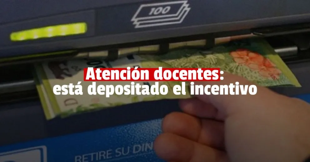 Educación depositó el Incentivo Docente