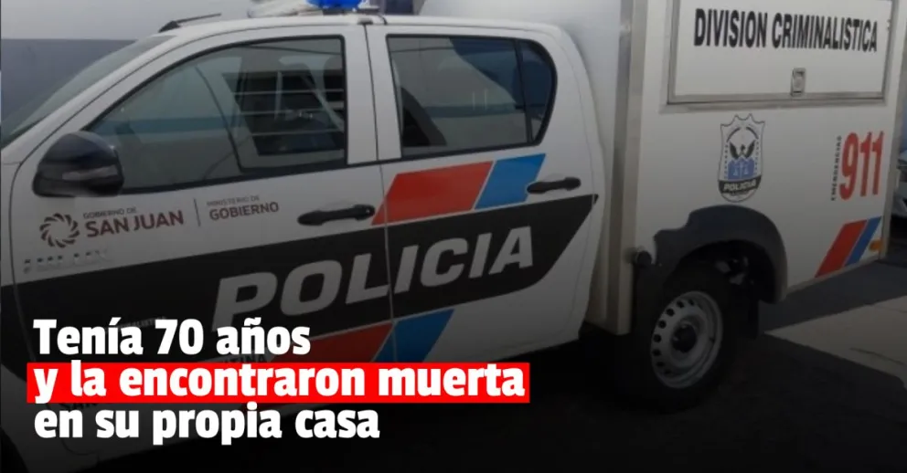 Encontraron a una anciana fallecida en su vivienda