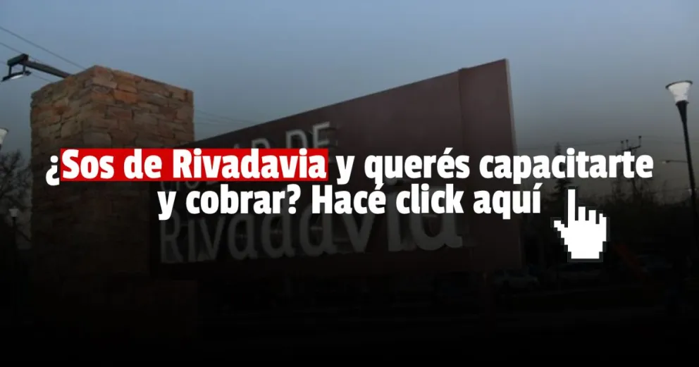 Rivadavia abrió la inscripción para cursos de capacitación laboral