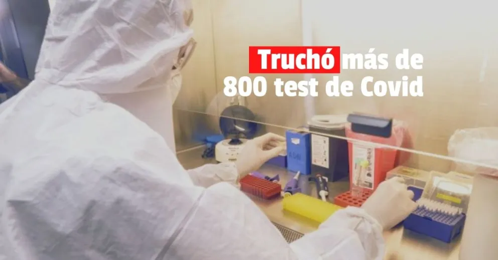 Un enfermero fue detenido por truchar test de Covid-19