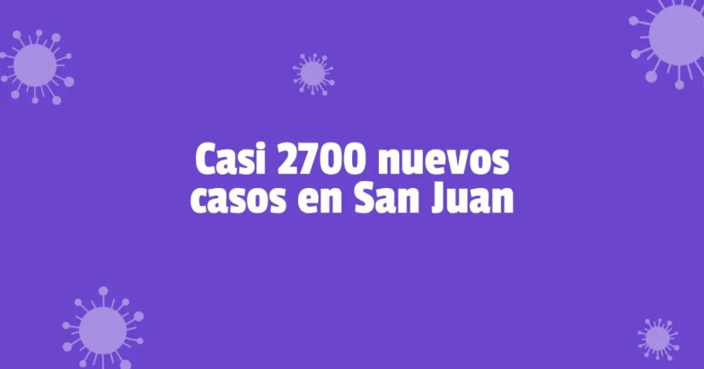 San Juan ya cuenta con más de 103.000 casos de Covid-19