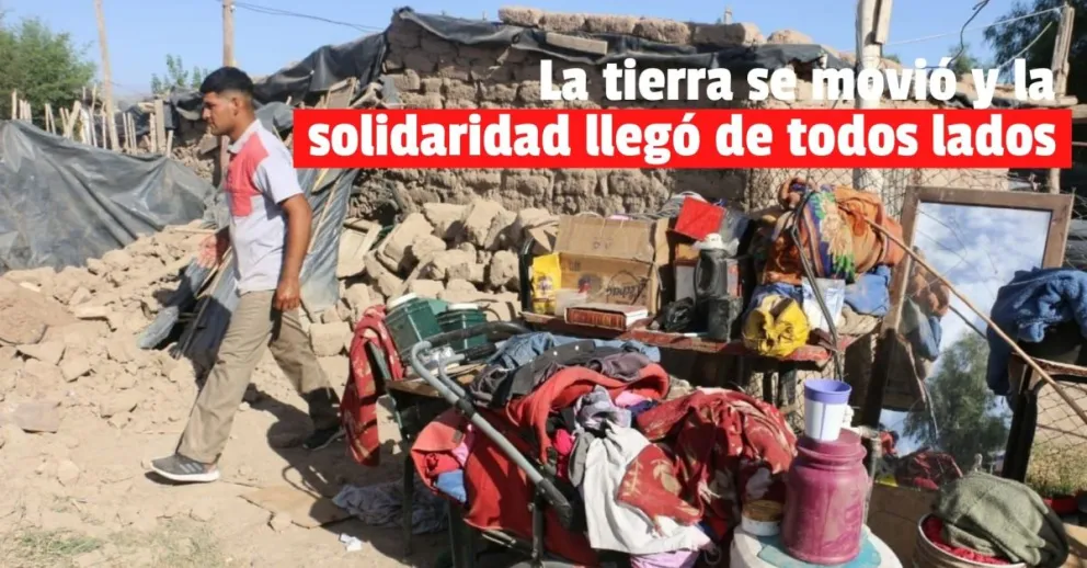 La solidaridad que despertó el terremoto