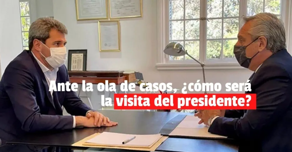 Extremo protocolo en la visita del presidente