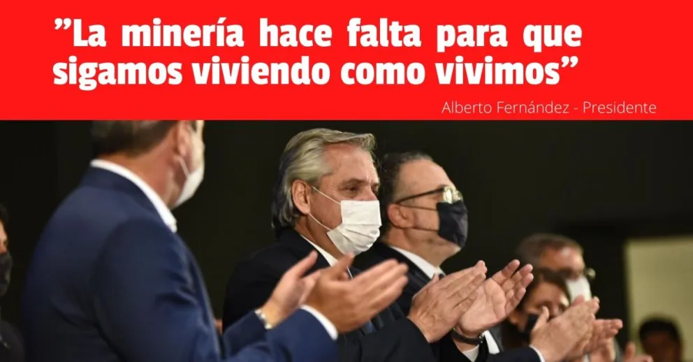 Fernández recorrió la zona afectada por el terremoto