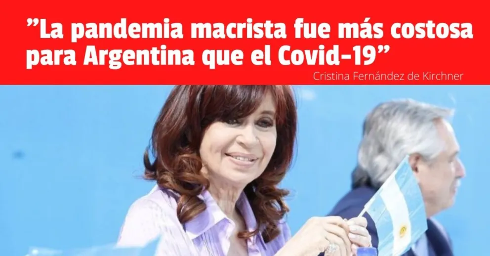 Cristina apuntó contra la gestión macrista