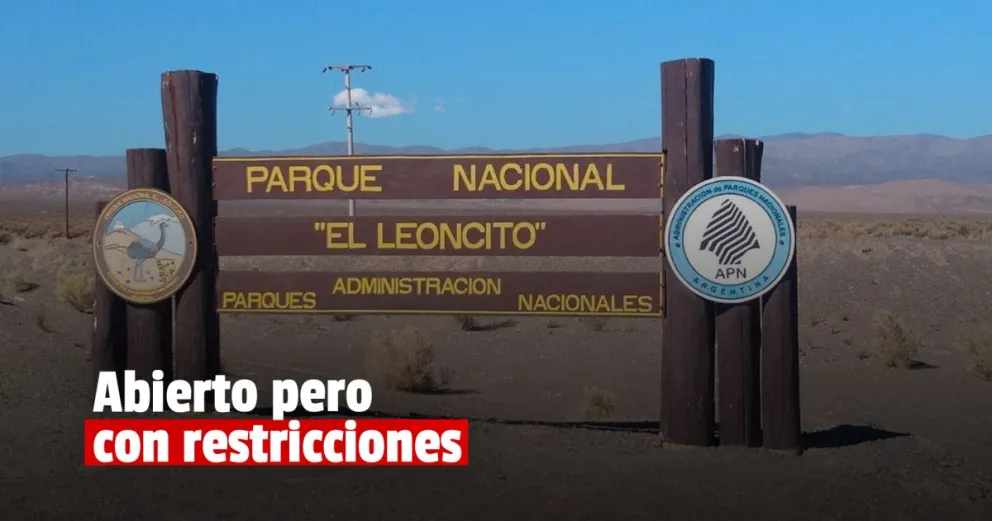 Reabren el Parque Nacional El Leoncito pero no se podrán visitar muchas zonas