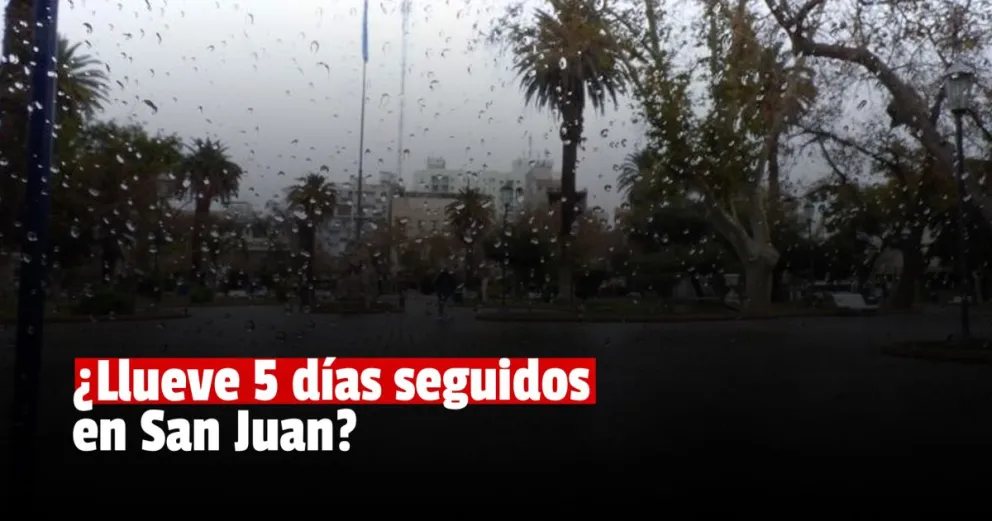 Anuncian tormentas hasta el miércoles que viene inclusive