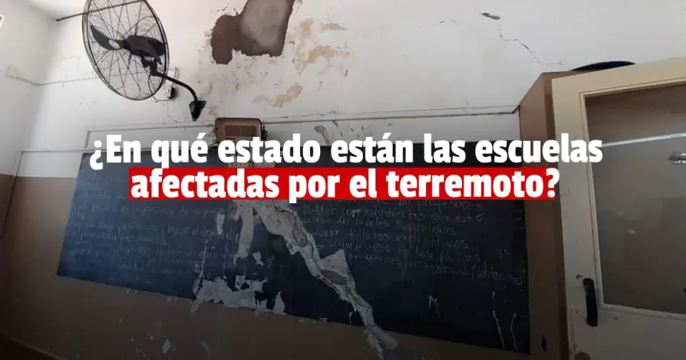 Antes del comienzo de las clases, entregarán tres escuelas más que fueron afectadas por el terremoto