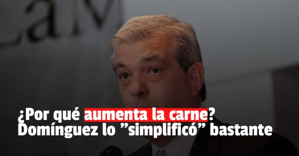 La "sencilla" explicación de un ministro nacional sobre el aumento de la carne