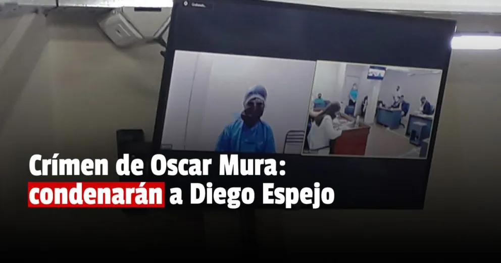 Diego Espejo conocerá cuál es su condena por el crimen del policía Oscar Mura