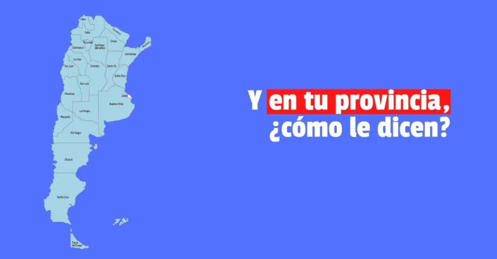 Un mismo objeto, diferentes palabras para nombrarlo