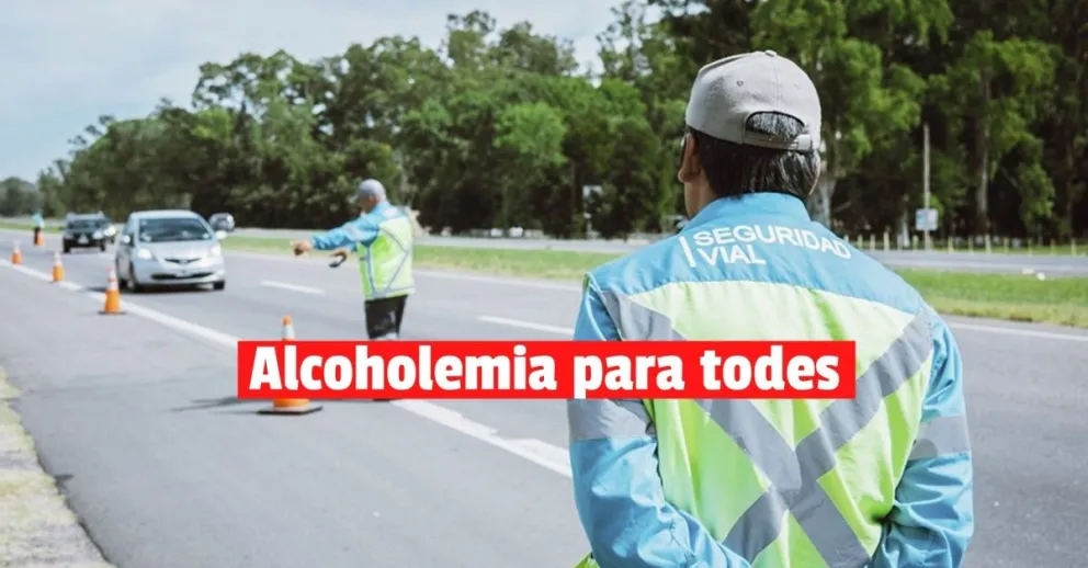 Se viene un nuevo operativo de Alcoholemia Federal