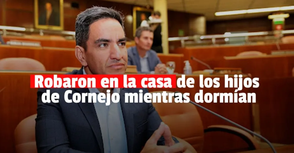 Ladrones entraron a robar en la casa de los hijos de Enzo Cornejo 