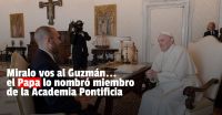 Martín Guzmán pasó a formar parte de la Academia Pontificia del Vaticano 