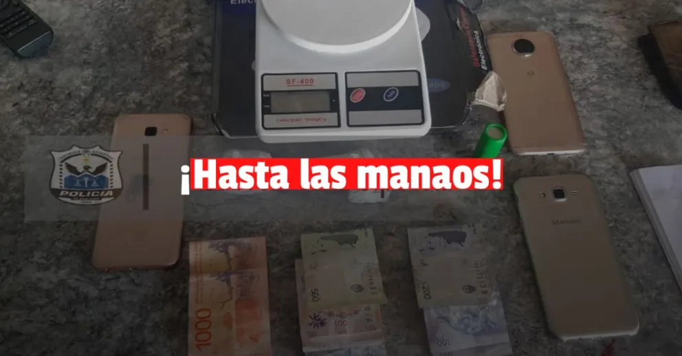 Chimbas: en un allanamiento encontraron elementos robados y droga 	